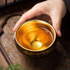 Bemy Volcano Lacquerware Golden Master Tea Cups