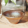 Bemy Celestial Glow Radiant Halo Tenmoku Tea Cups