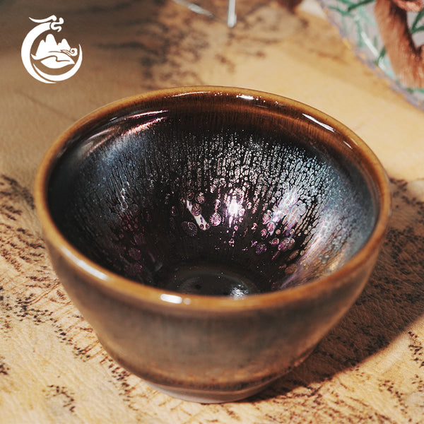 Bemy Mystical Aurora Tenmoku Tea Cups