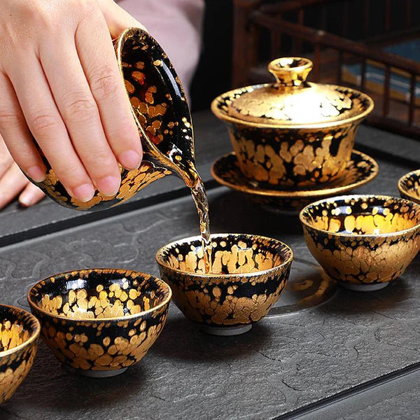 Bemy Golden Star Tea Set