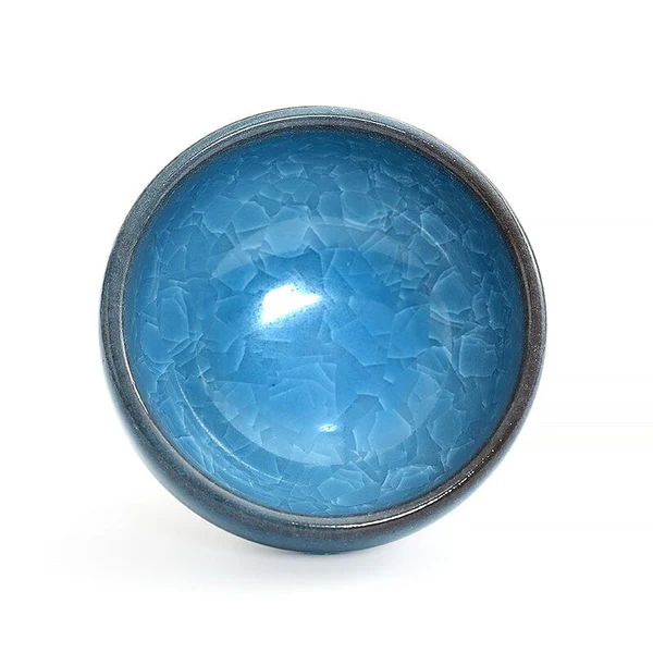 Bemy Oceanic Ice Crackle Tenmoku Tea Cups