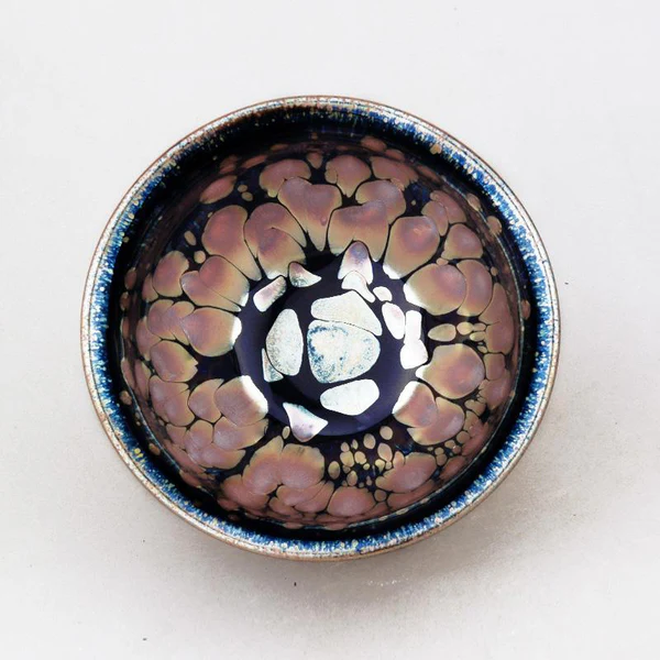 Bemy Sunset Horizon Oil Spotting Tenmoku Tea Cups