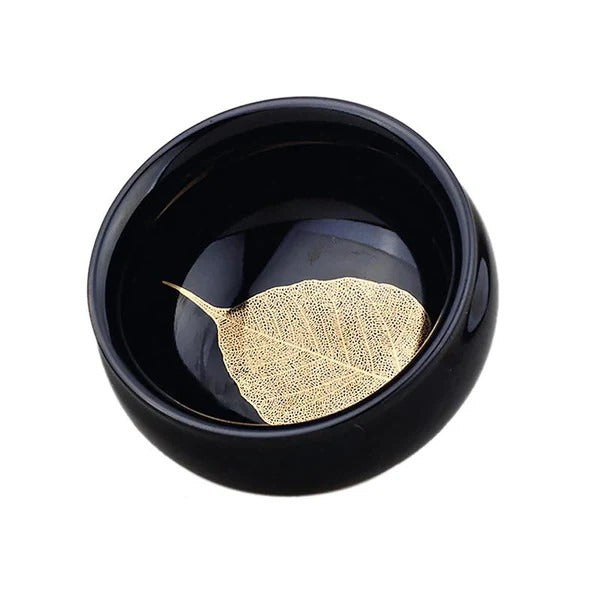 Bemy Golden Leaf Tea Cups