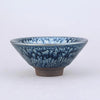 Bemy Floral Hundred Flowers Tenmoku Tea Cups