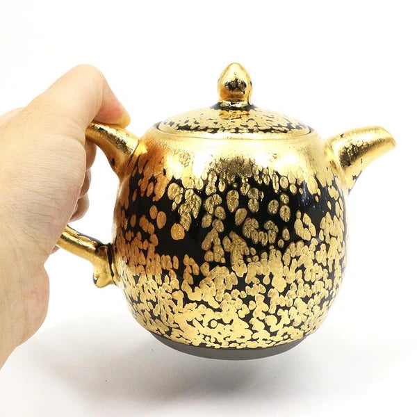 Bemy Golden Flames Tea Pot