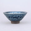 Bemy Floral Hundred Flowers Tenmoku Tea Cups
